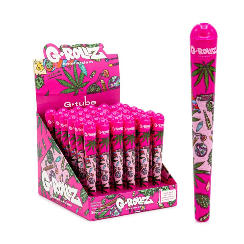 G-TUBE | AMSTERDAM PICNIC CANDY PINK CONE HOLDERS