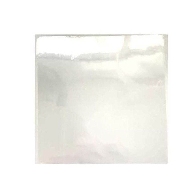 PACK OF 100 TRANSPARENT PFTE SHEETS CALIFORNIA 10X10CM