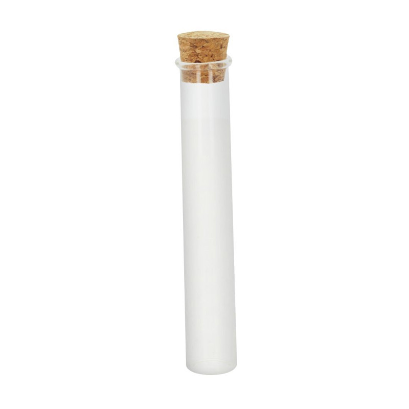 GLASS TUBE 120MM WITH CORK