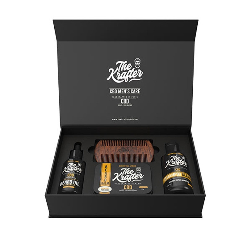 Coffret bien-être pour la barbe - CBD - Oriental Vibes - The Krafter