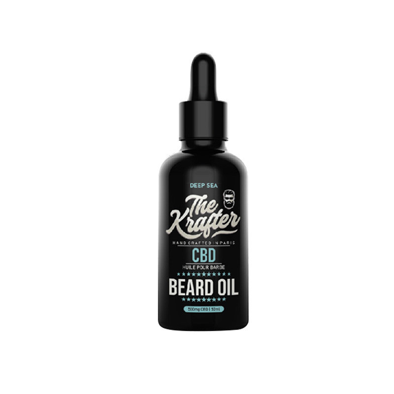 Huile pour barbe CBD - Deep Sea - 50ml - The Krafter