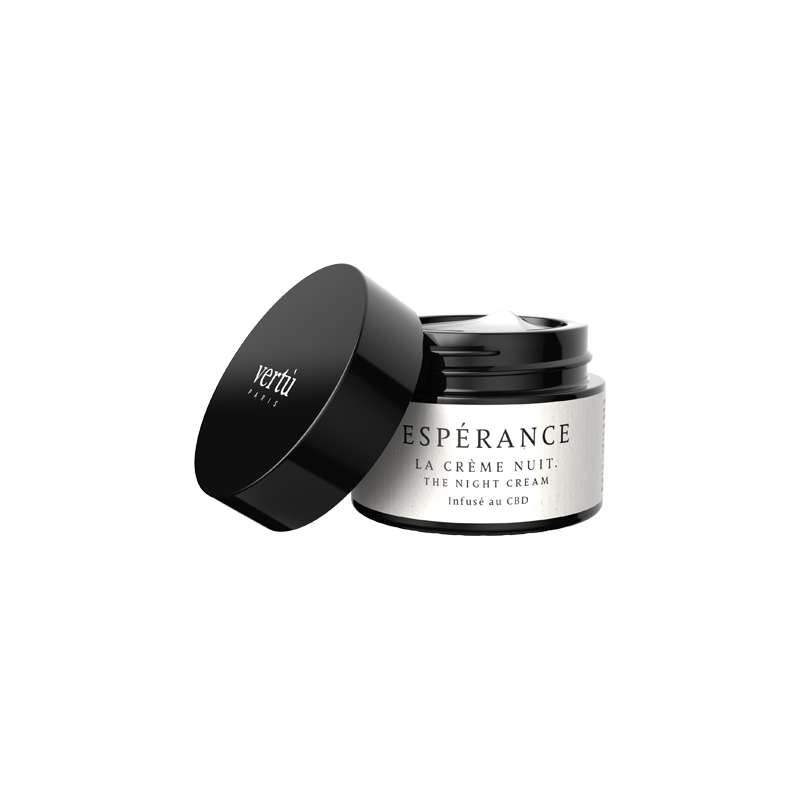 Crème de nuit CBD - Esperance - Vertu