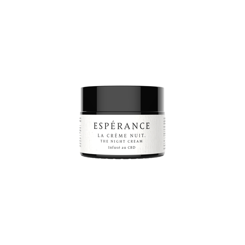 Crème de nuit CBD - Esperance - Vertu