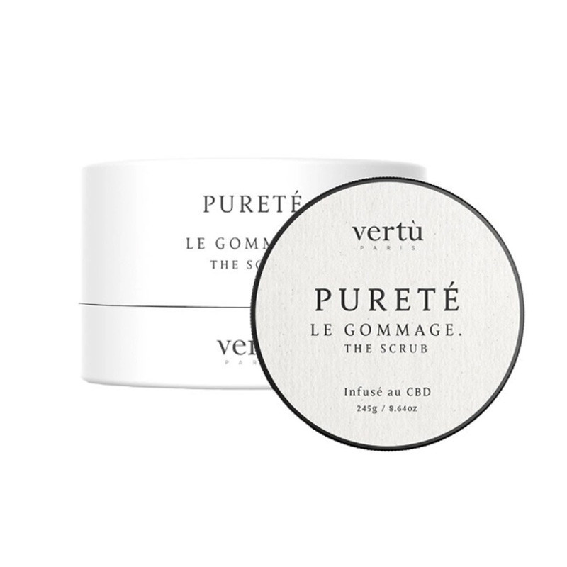 Crème pureté de gommage CBD - Vertu