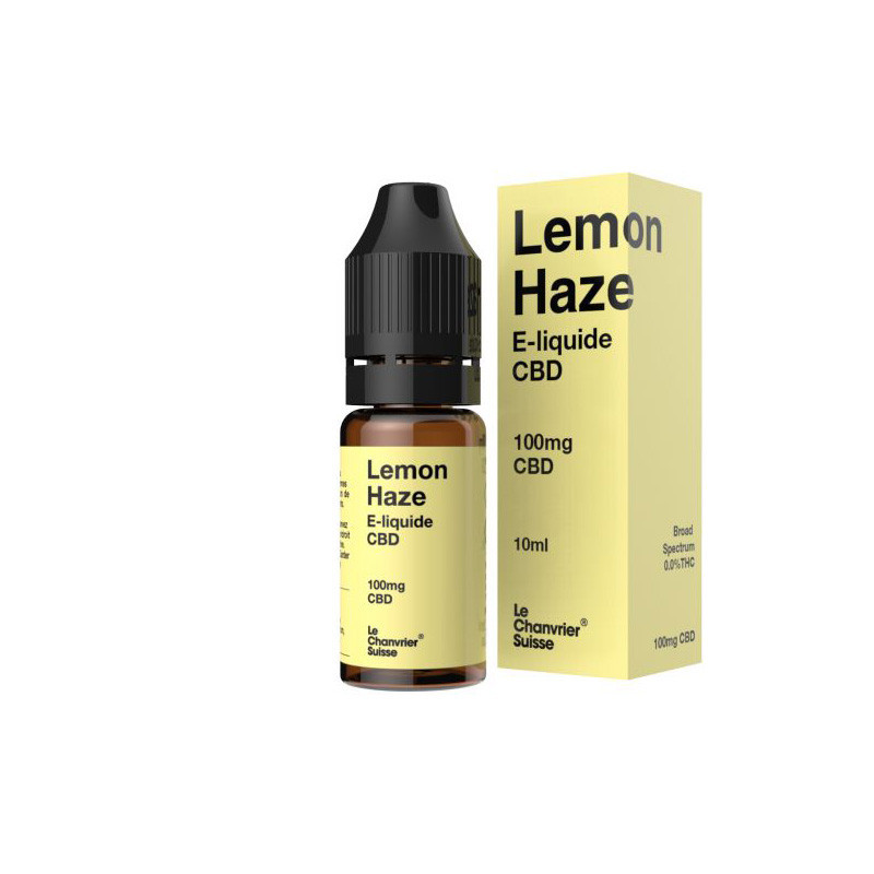 E-vloeistof CBD - Lemon Haze - 10ml Le Chanvrier Suisse
