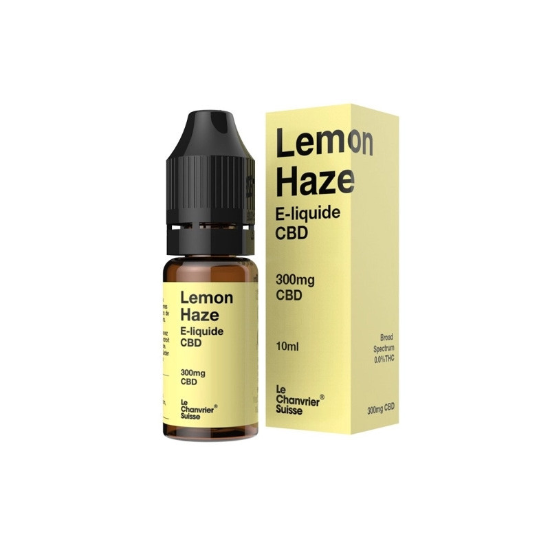 E-vloeistof CBD - Lemon Haze - 10ml Le Chanvrier Suisse