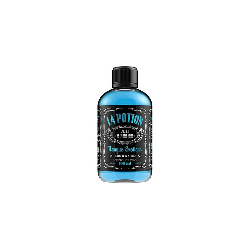 Sirop CBD 300mg - Mangue exotique - 100ml - La Potion