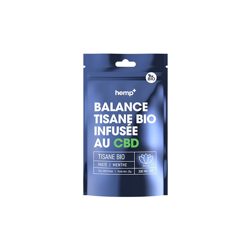 HEMP+ ORGANIC HERBAL TEA CBD - BALANCE