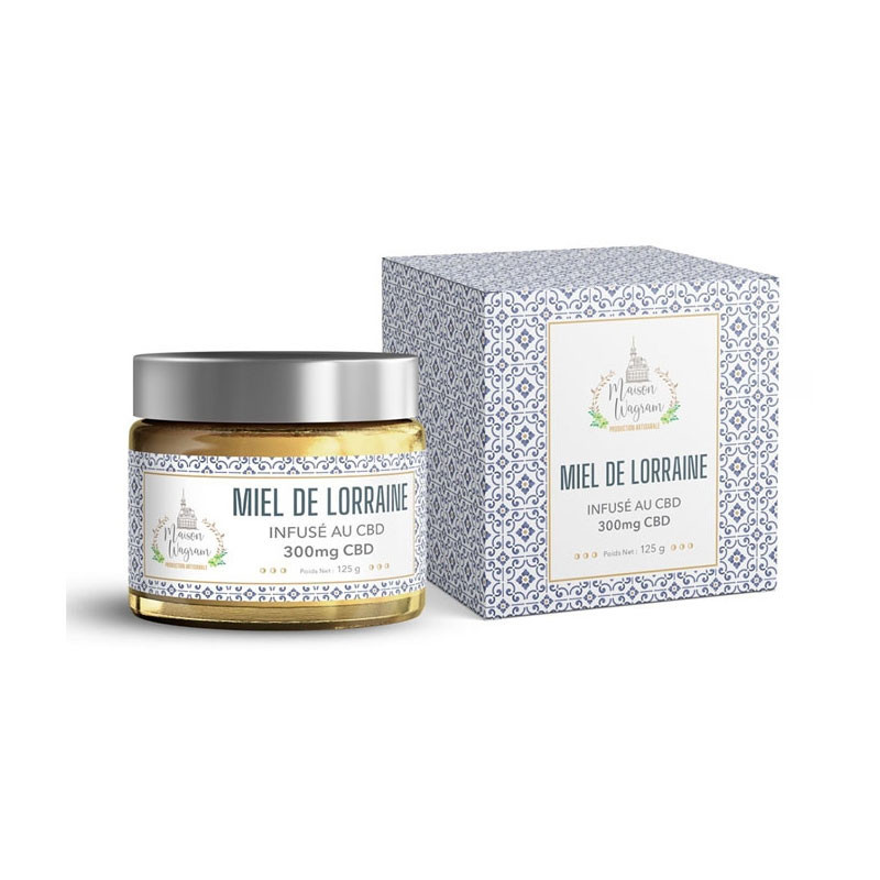 Honing van Lorraine - CBD 300mg - 125g - API Health Maison Wagram