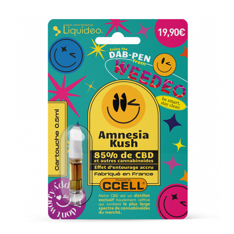 Cartouche Dad Pod CBD - Amnésia Kush - Weedeo