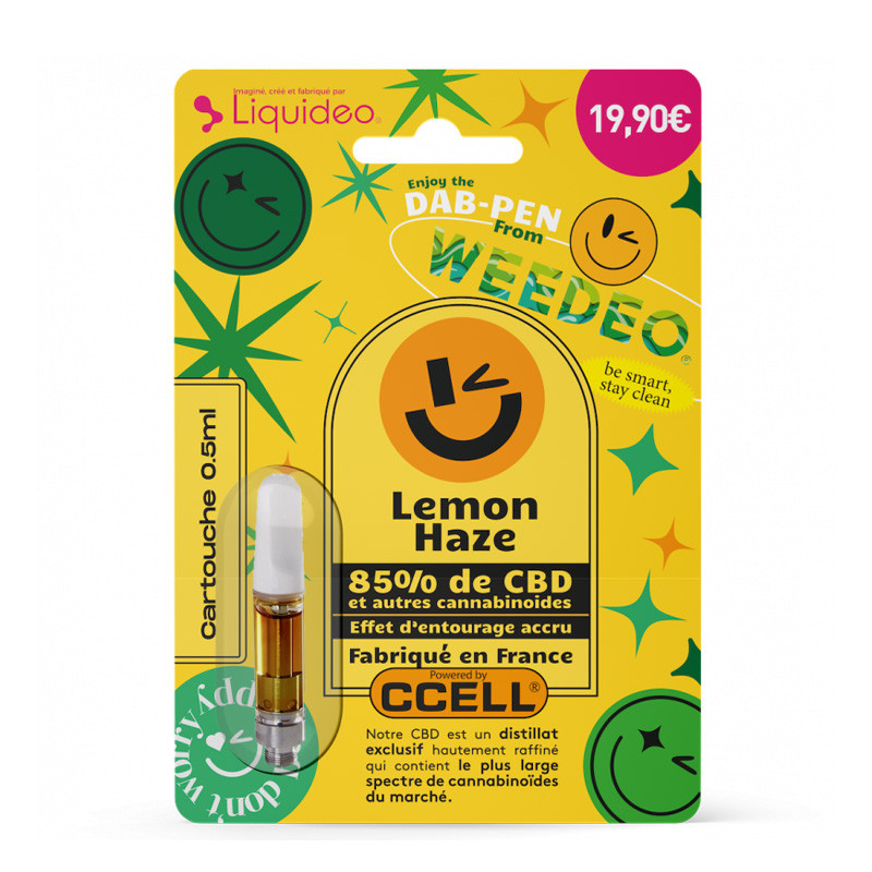 Cartouche Dad Pod CBD - Lemon Haze - Weedeo