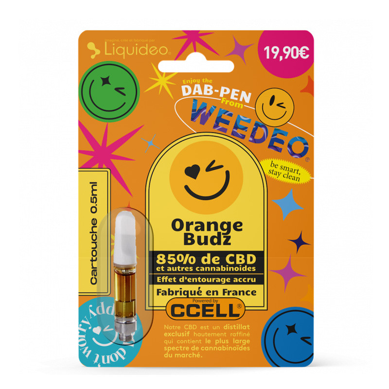 Cartouche Dad Pod CBD - Orange Budz - Weedeo