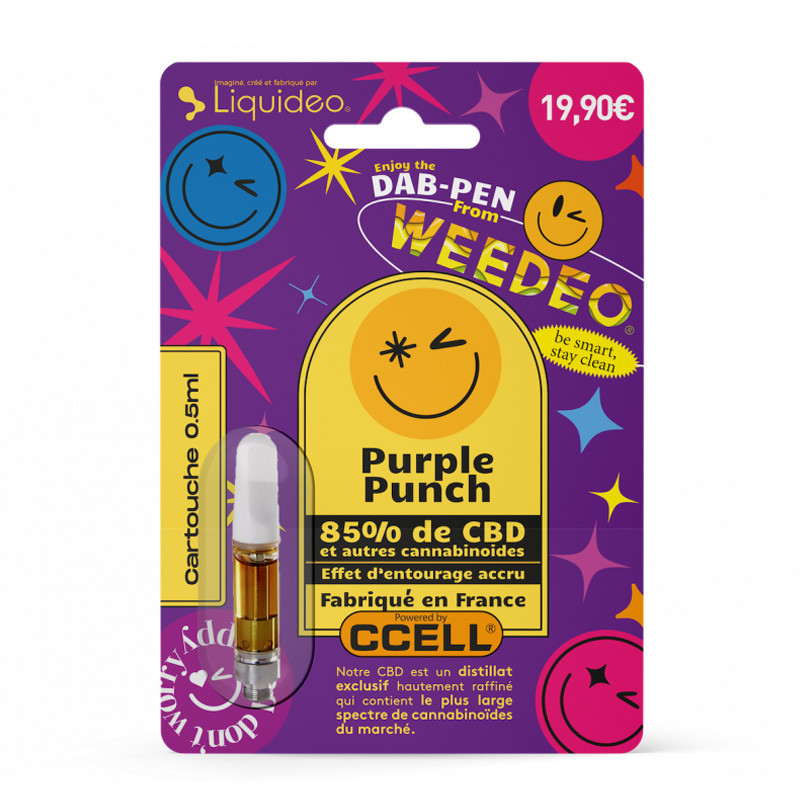 Cartouche Dad Pod CBD - Purple Punch - Weedeo