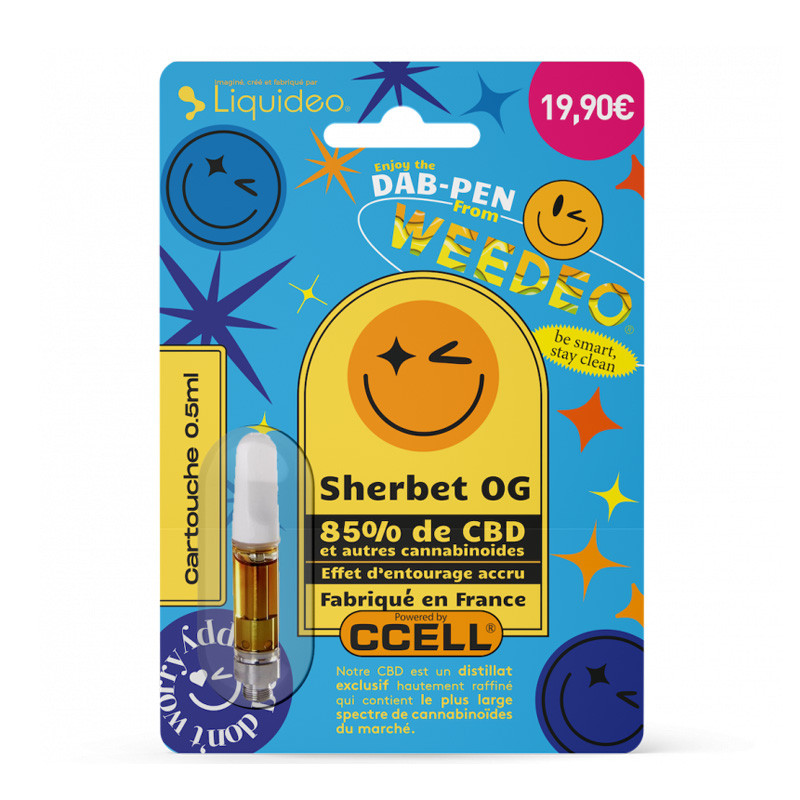Cartouche Dad Pod CBD - Sherbert OG - Weedeo