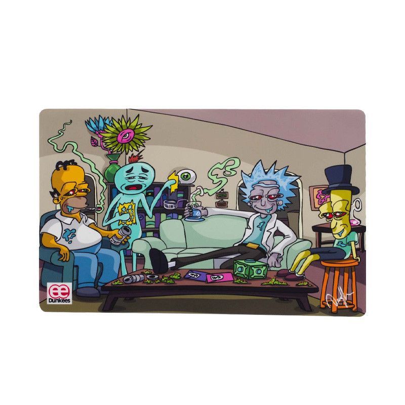 Dab mat - 28x43 cm - Impossible Task - Silicone - Dunkees