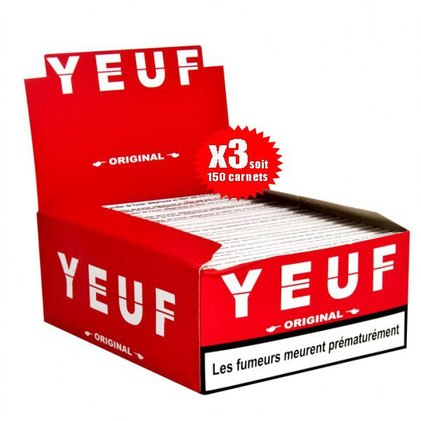 Lote De 3 Cajas De 50 Libros De Yeuf Slim Original (32F/Libro)