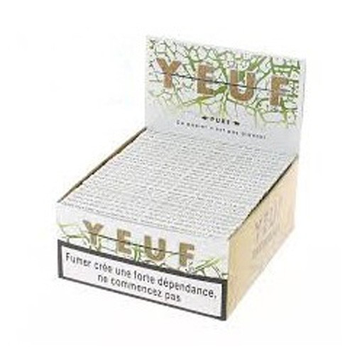 Box Of 50 Booklets Of 32F Yeuf Slim Pure