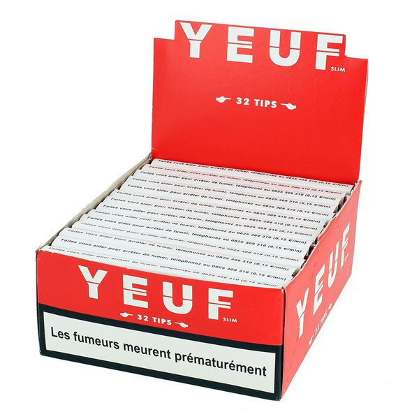 La Caja De 28 Libros Yeuf Slim + Tips (32 ° F+T/Libro)