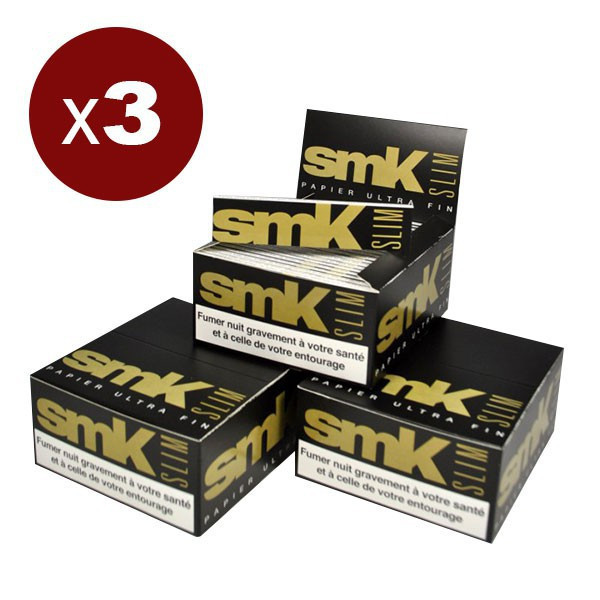 3 Dozen van 50 Smk King Size Slim Notebooks (33F/boek)