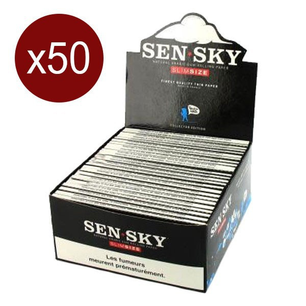 Sensky Box Of 50 Slim Leaf Notebooks (32F/Book)
