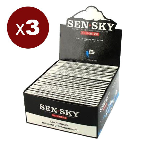 Sensky Lot Of 3 Boxes Of 50 32 Sheet Notebooks Slim