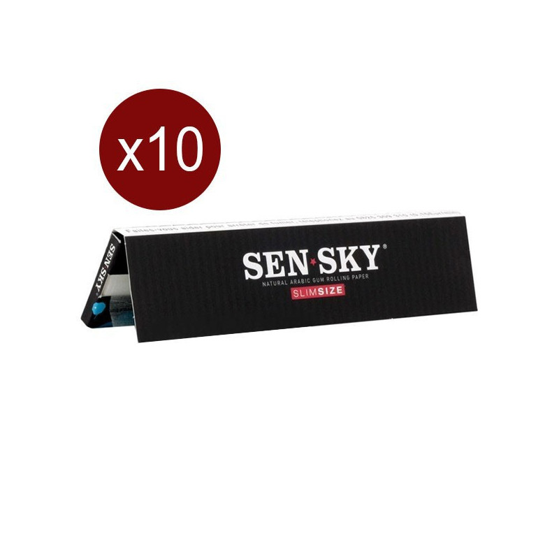 Boite De 10 Carnets Feuilles Slim (32F/Carnet) - Sensky