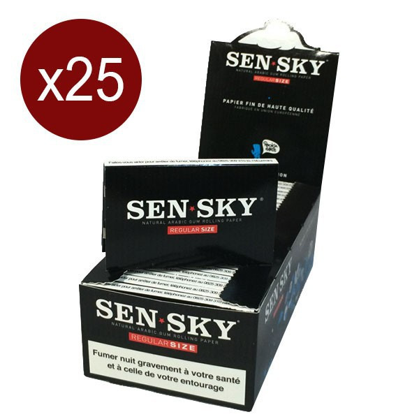 Sensky Box Of 25 Regular Notebooks (120F/Book)