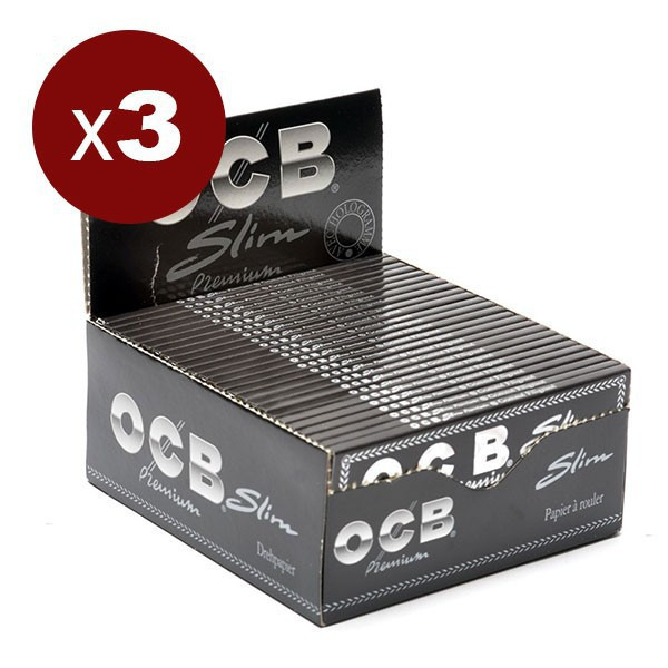 Ocb 3 x 50 Slim King Size Notebooks (32F/Boek)