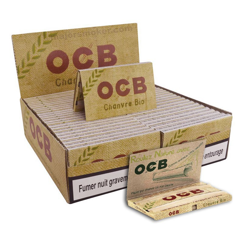 Ocb Bio Bte De 50 Carnets Chanvre Regular (100F/Carnet)