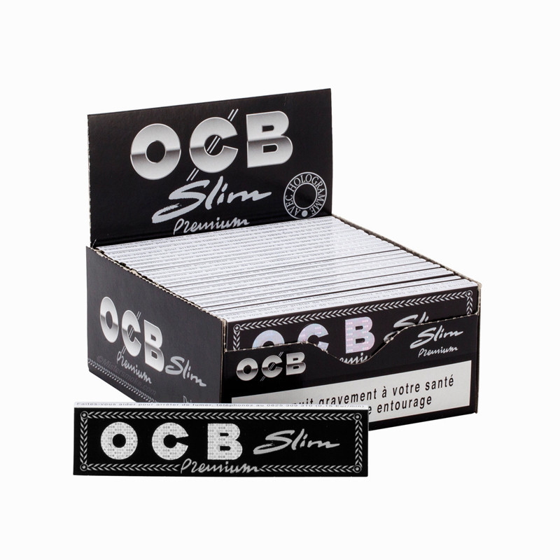 50 pakjes vloei - Slim Premium - OCB