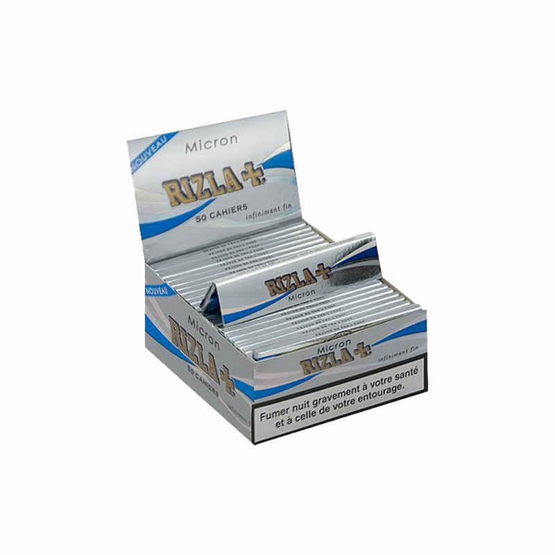 Pak van 50 pakjes Micro Slim vellen - Rizla