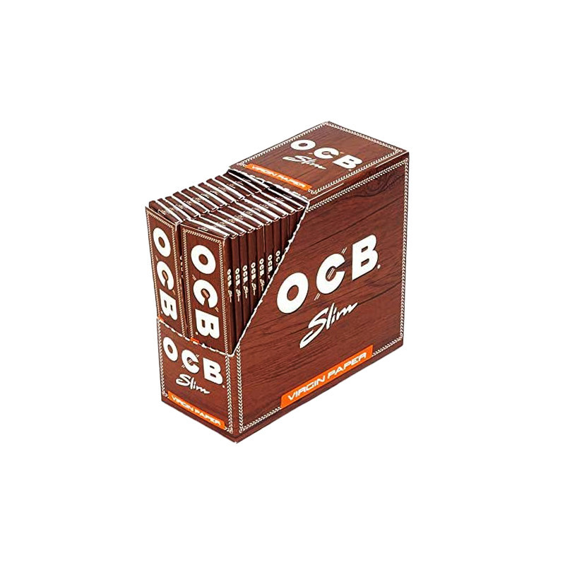 Paquete de 50 paquetes de papel de liar - Virgin Slim - OCB