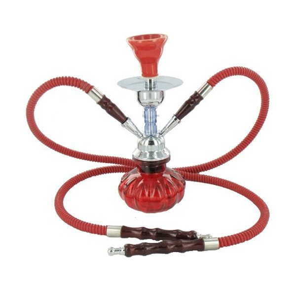 Dutch Chicha Pompoen Rood 1 Pijp H24Cm (Optie 2e Pijp)