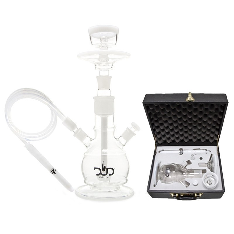 Chicha Dud Moonlight White Glass H:41Cm Leather Case