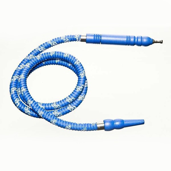 Shisha Pipe 1.8M Long Wooden Handle - Blue