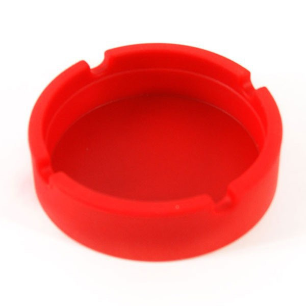 Silicone asbak - Rood