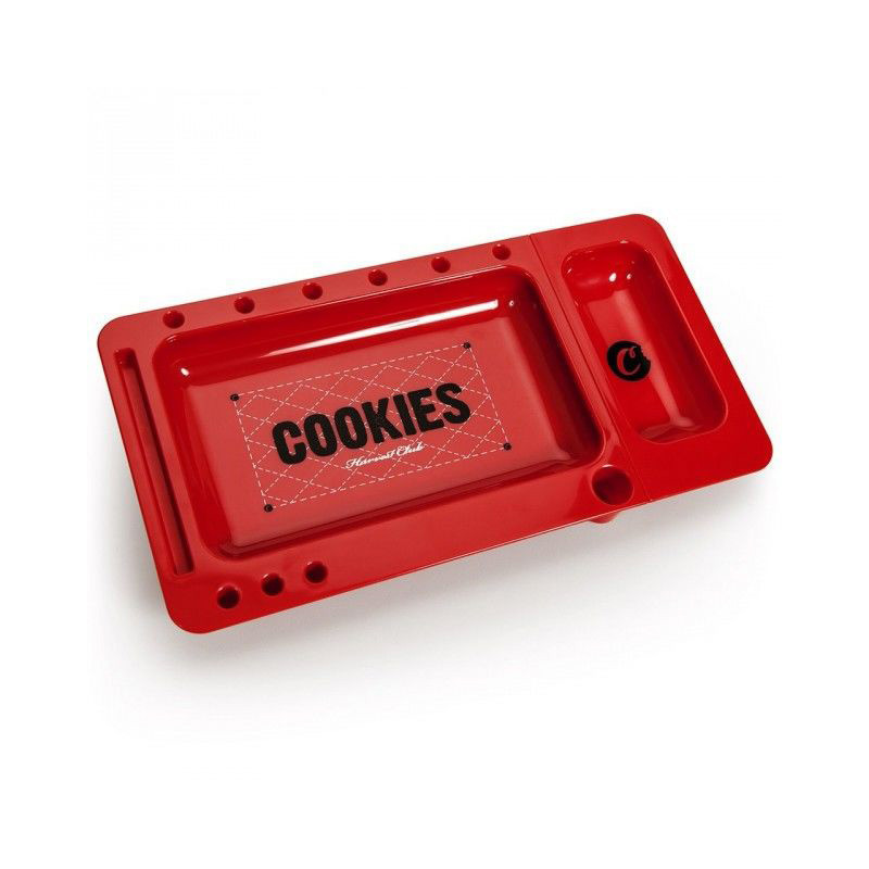COOKIES ROLLING TRAY RED