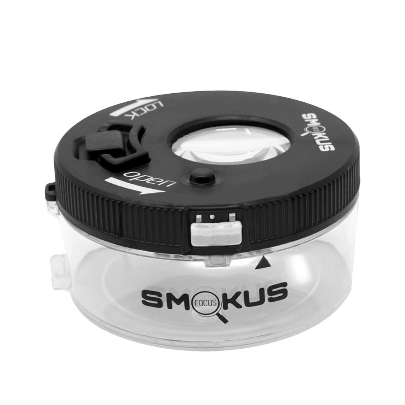 Jetpack black - Pot d'exposition - Grossissement x2 - Smokus Focus