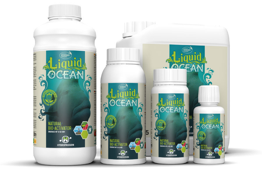 Fertilizzante oceanico liquido 100ml - HydroPassion con alghe marine