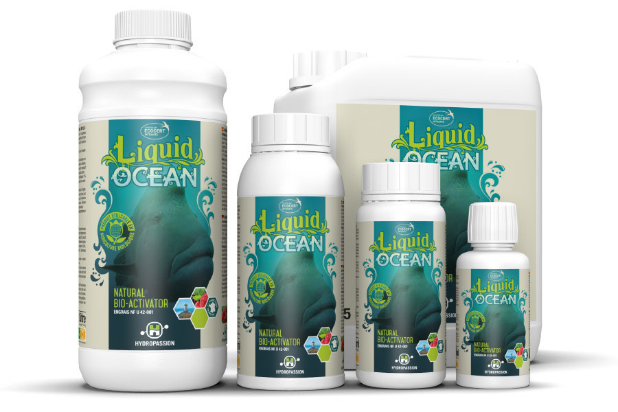 Dünger Liquid Ocean 250ml - HydroPassion - Wachstumsbooster