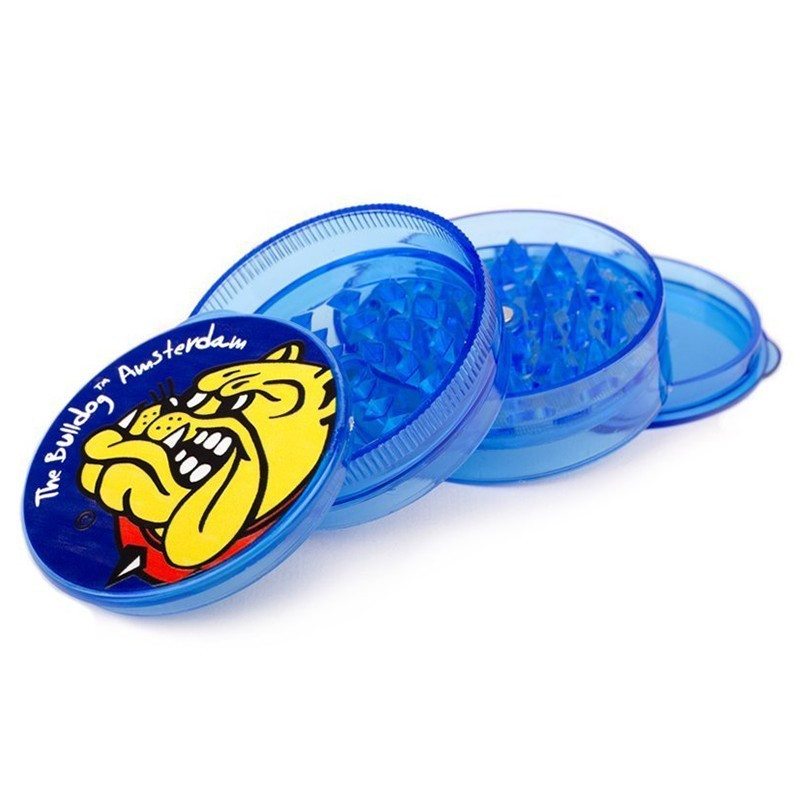 Amoladora de 4 piezas - Plástico azul - The Bulldog