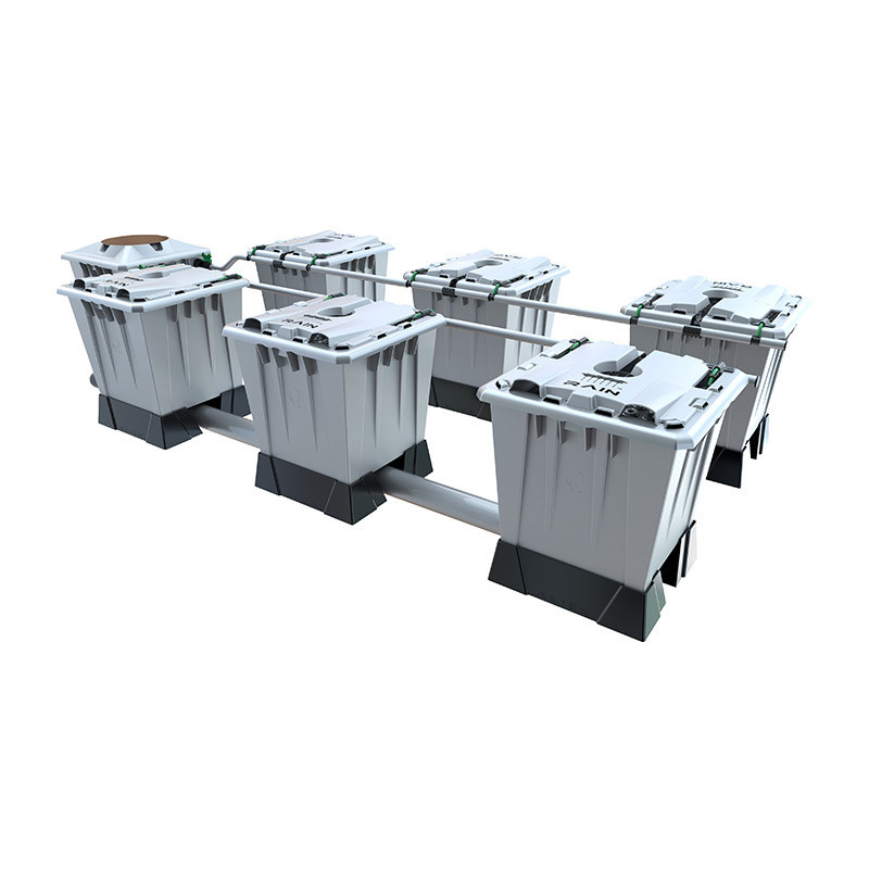Alien Rain Silver System - 6 x 15L potten - Alien Hydroponics Alien Rain Silver System - 6 x 15L potten - Alien Hydroponics