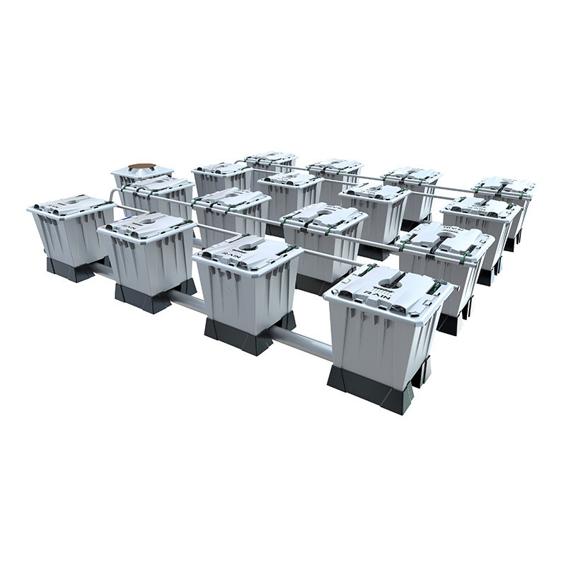 Alien Rain Silver System - 16 x 15L potten - Alien Hydroponics Alien Rain Silver System - 16 x 15L potten - Alien Hydroponics