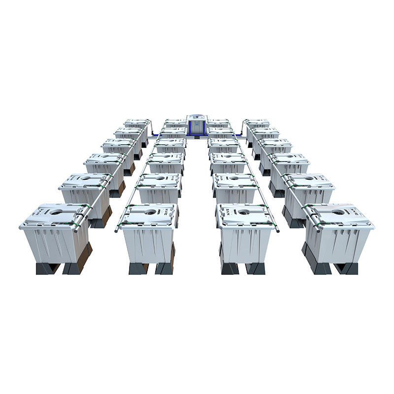 Alien Rain Silver System - 24 x 15L potten - Alien Hydroponics Alien Rain Silver System - 24 x 15L potten - Alien Hydroponics