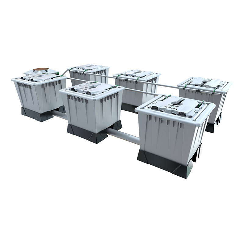 Alien Rain Silver System - 6 x 30L potten - Alien Hydroponics Alien Rain Silver System - 6 x 30L potten - Alien Hydroponics