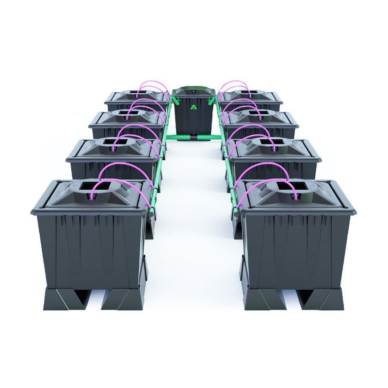 Alien Aero Black System - 8 x 30L potten -.. Alien Hydroponics
