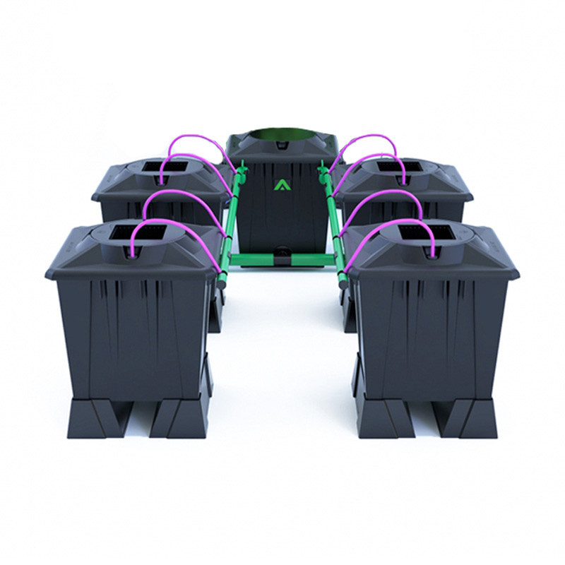 Alien Aero Black System - 4 x 15L pots - Alien Hydroponics Alien Aero Black System - 4 x 15L pots - Alien Hydroponics