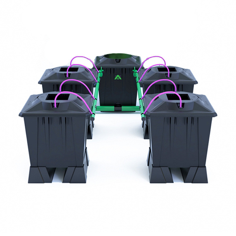 Sistema Alien Aero Black - 4 vasi da 15 l - Idroponica Alien