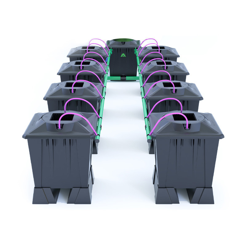 Alien Aero Black System - 8 x 15L pots - Alien Hydroponics