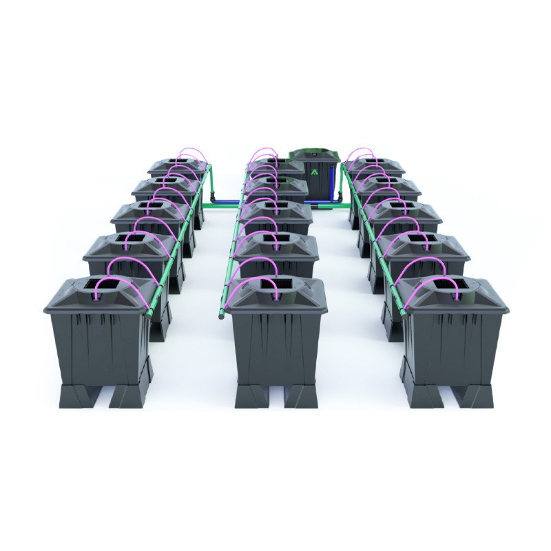 Alien Aero Black System - 15 pots of 15L - Alien Hydroponics